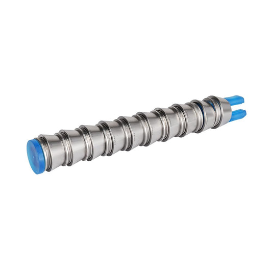 FITOK 316 Stainless Steel Compression Tube Fitting Component Sets (5-Pack Nuts / 10-Pack Ferrule Sets)