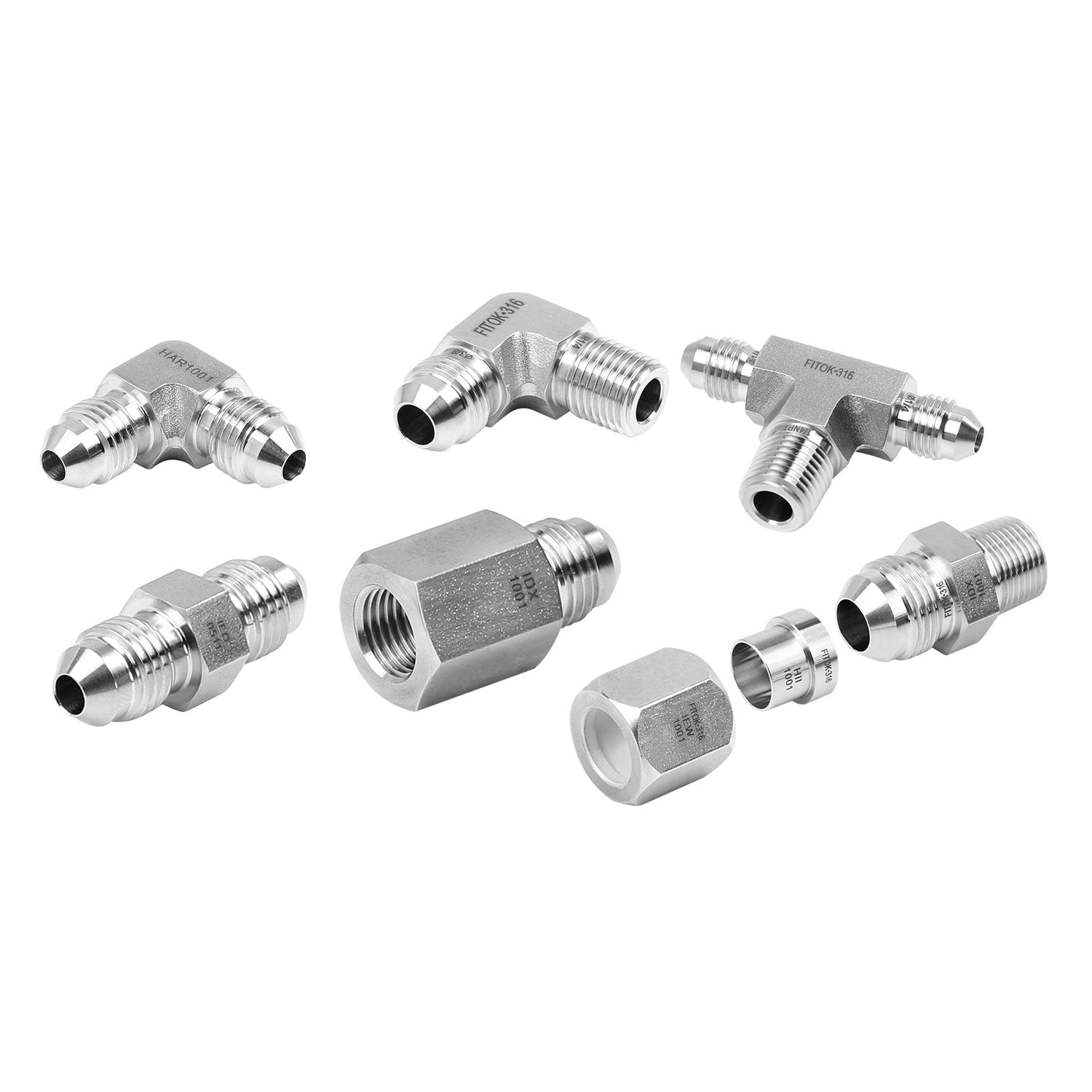 37° Flared Tube Fittings