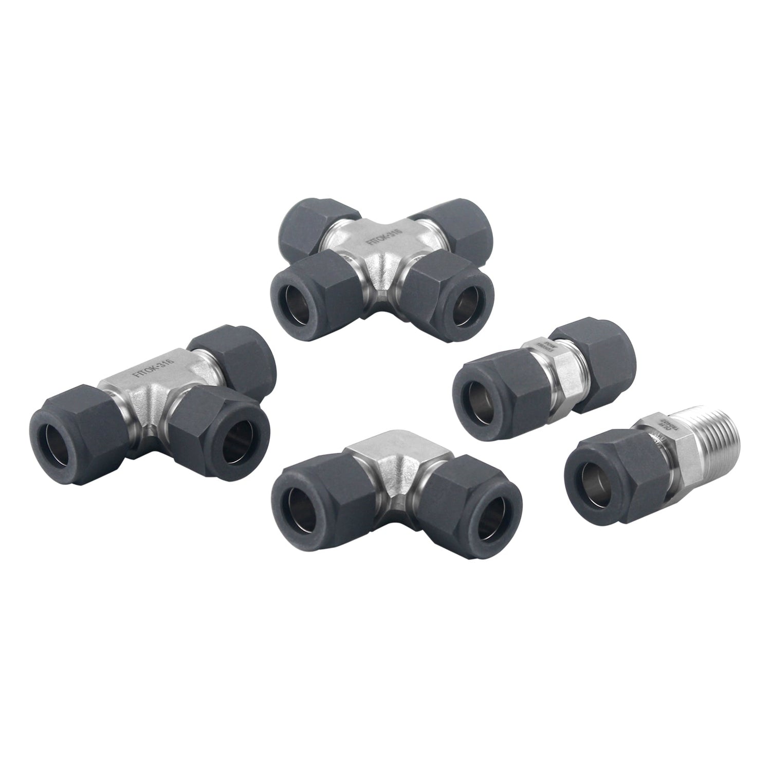 Single Ferrule Tube Fittings, 6S Series