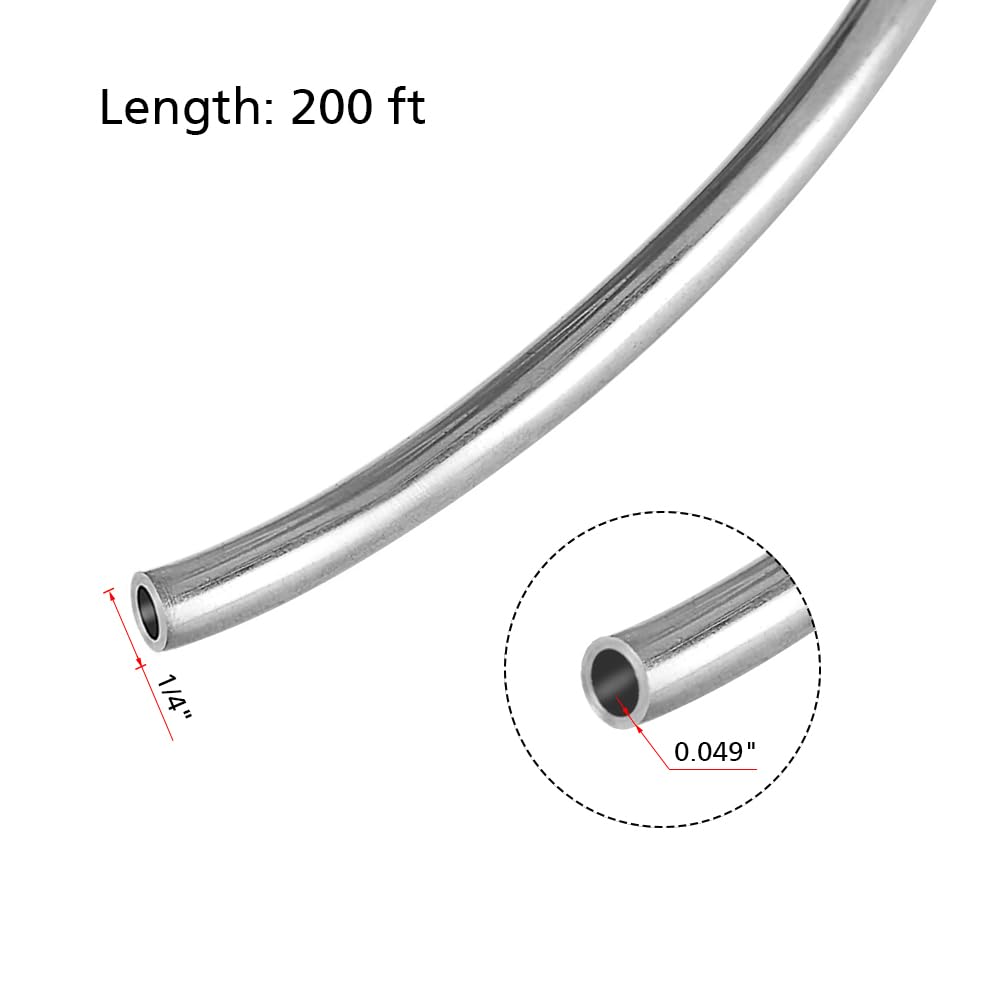 FITOK 316/316L Stainless Steel Seamless Coiled Tubing Bright Annealed ASTM A269