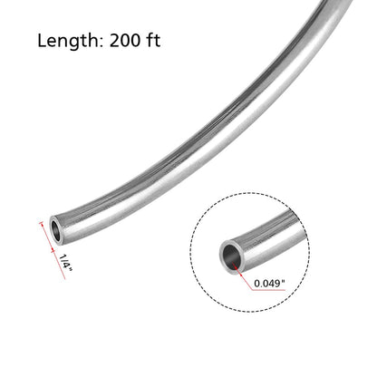 FITOK 316/316L Stainless Steel Seamless Coiled Tubing Bright Annealed ASTM A269