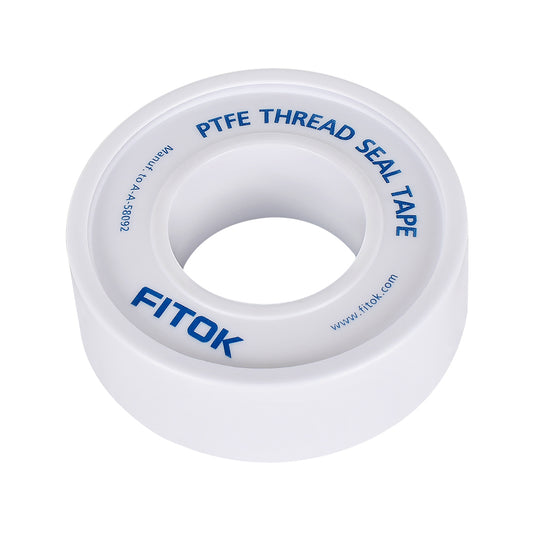FITOK PTFE Thread Seal Tape 1/2 in. Width (Fits 1/2 in. & Larger Pipe Threads)