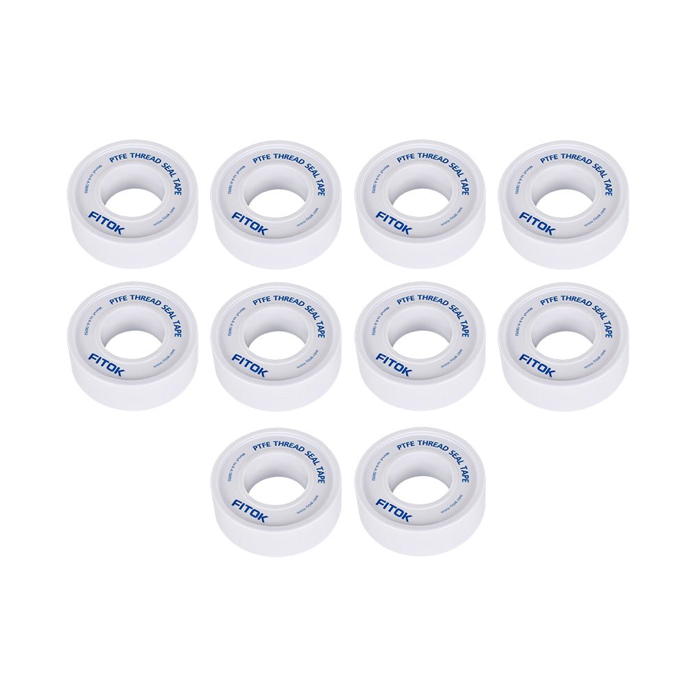 FITOK PTFE Thread Seal Tape 1/2 in. Width (Fits 1/2 in. & Larger Pipe Threads)