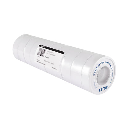 FITOK PTFE Thread Seal Tape 1/2 in. Width (Fits 1/2 in. & Larger Pipe Threads)