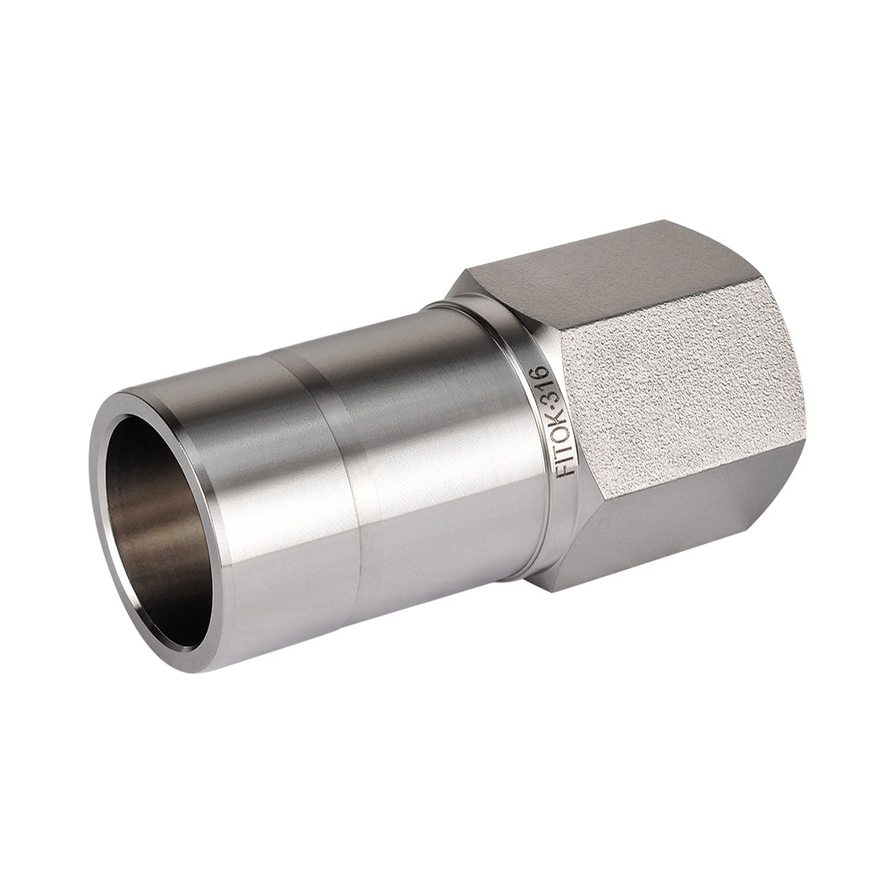 FITOK 316 Stainless Steel Tube Fitting Adapter Tube Stub x Female NPT