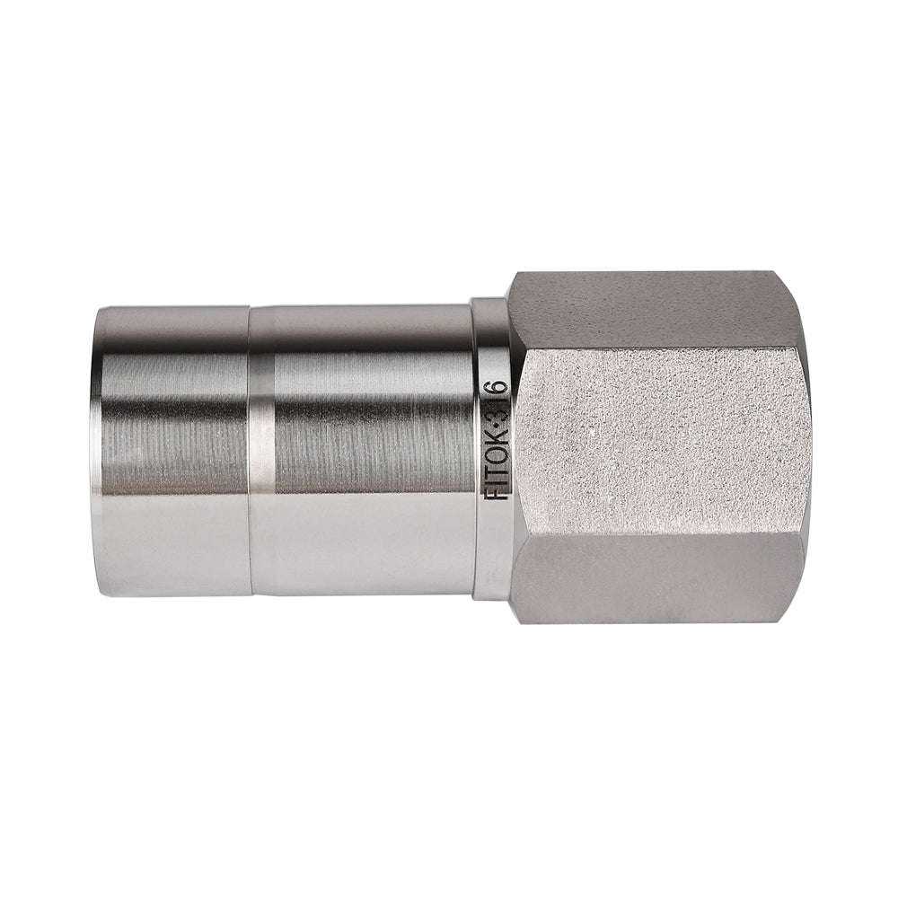 FITOK 316 Stainless Steel Tube Fitting Adapter Tube Stub x Female NPT