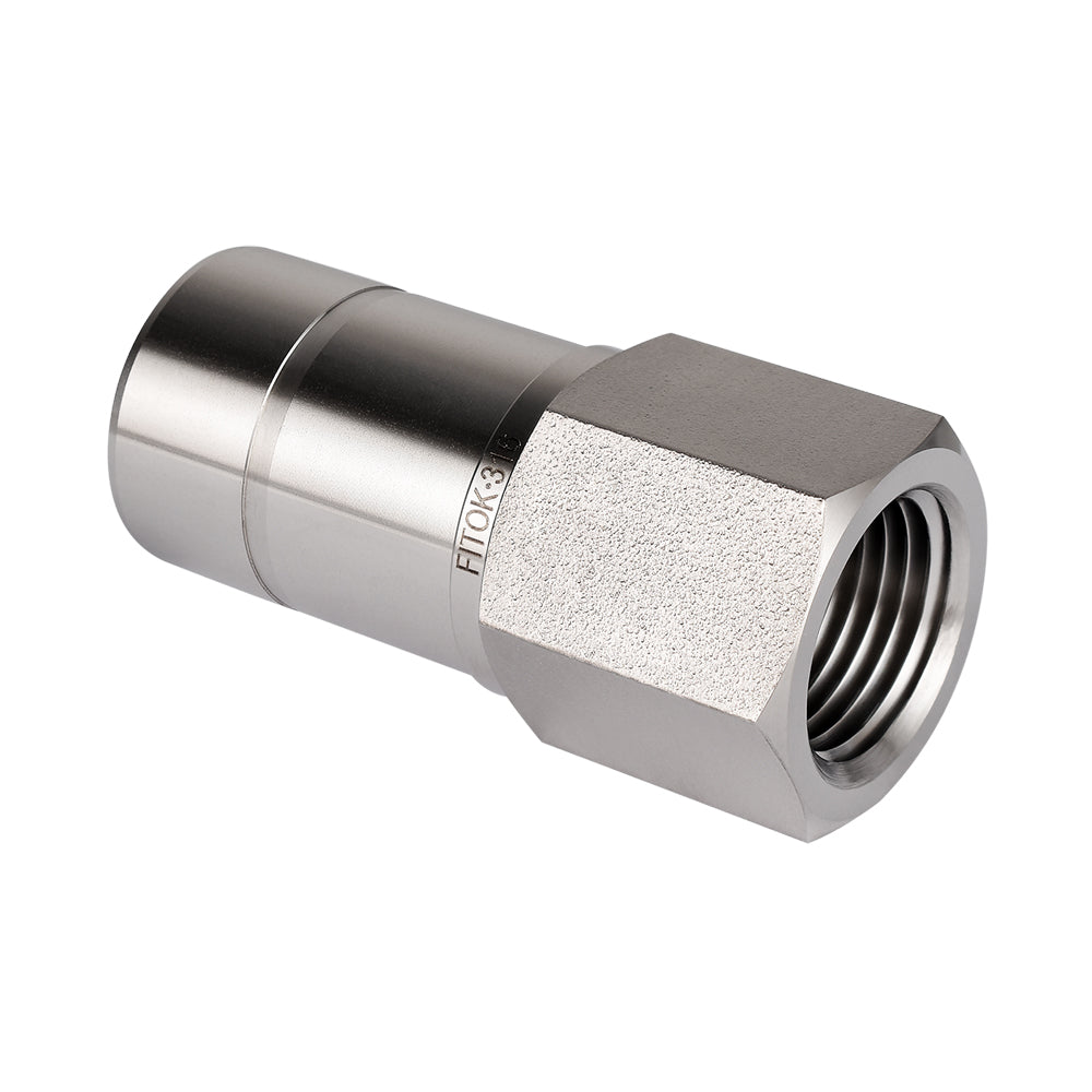 FITOK 316 Stainless Steel Tube Fitting Adapter Tube Stub x Female NPT