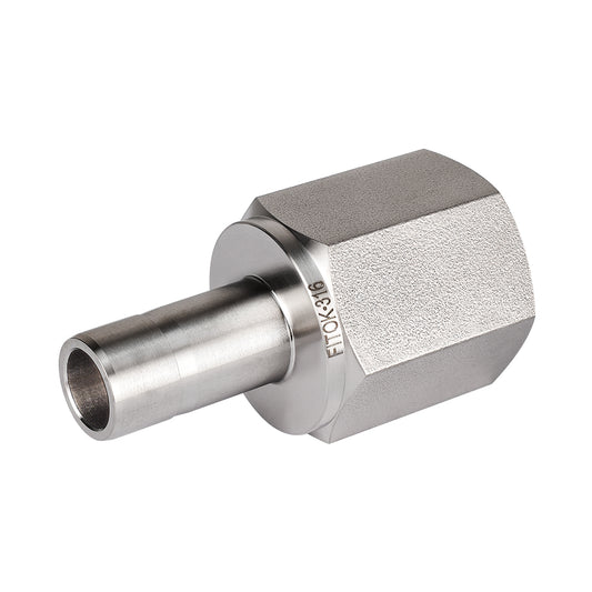 FITOK 316 Stainless Steel Tube Fitting Adapter Tube Stub x Female NPT
