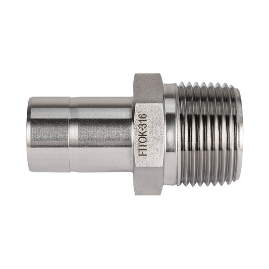 FITOK 316 Stainless Steel Tube Fitting Adapter Tube Stub x Male NPT