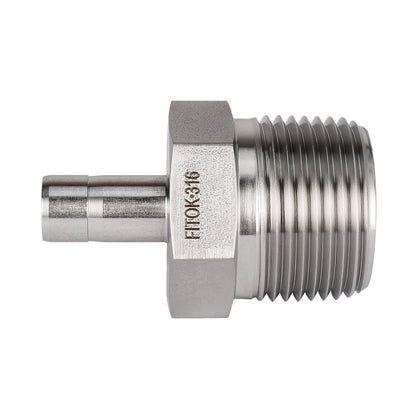 FITOK 316 Stainless Steel Tube Fitting Adapter Tube Stub x Male NPT