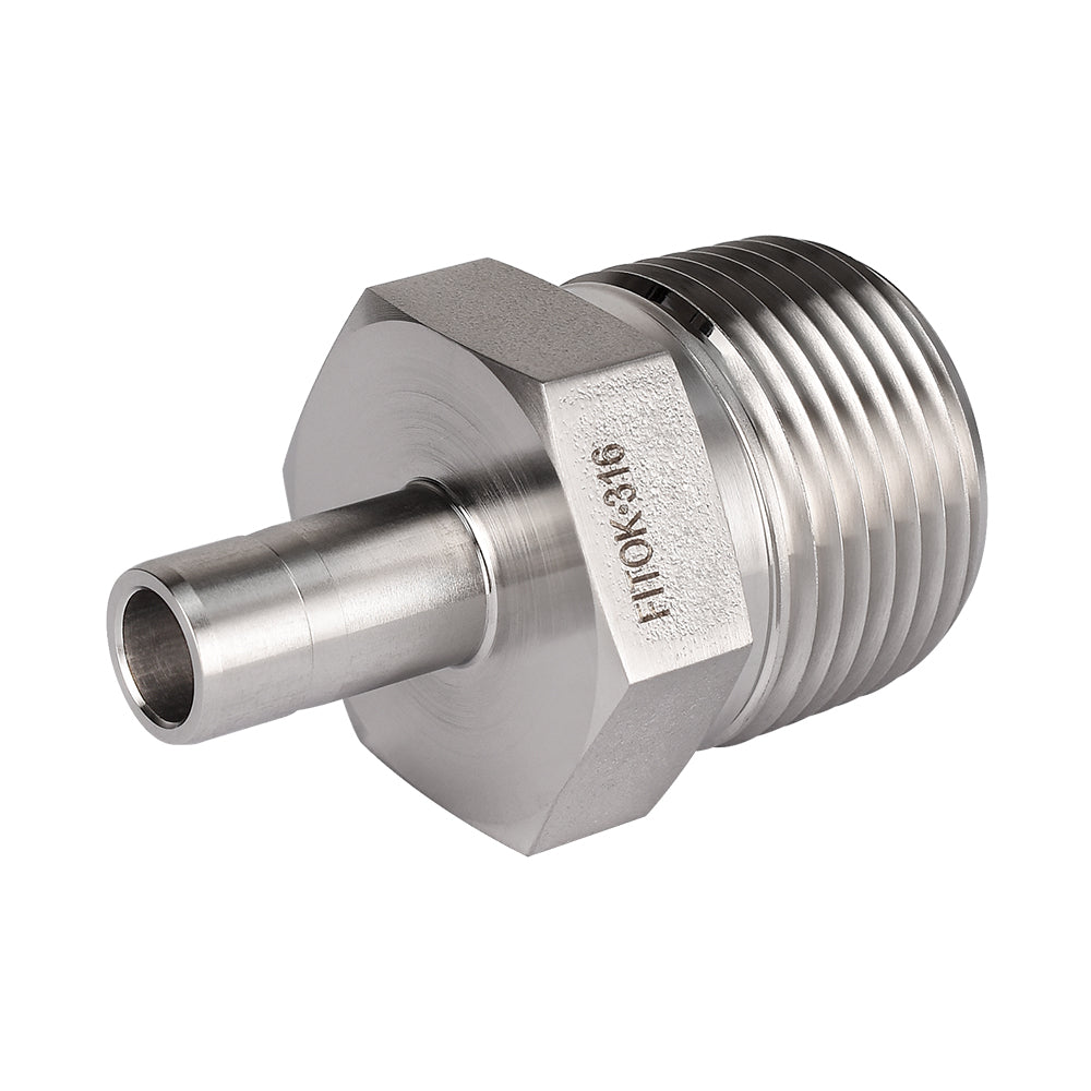 FITOK 316 Stainless Steel Tube Fitting Adapter Tube Stub x Male NPT