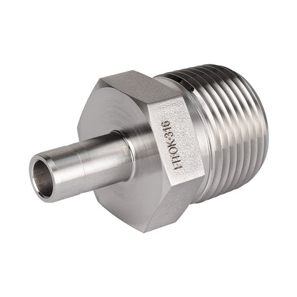 FITOK 316 Stainless Steel Tube Fitting Adapter Tube Stub x Male NPT