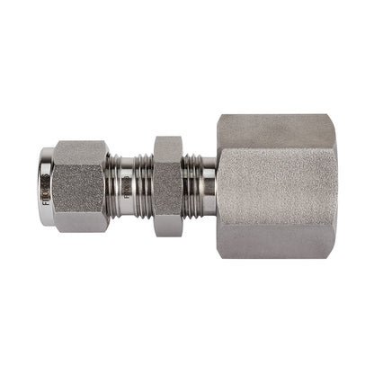 FITOK 316 Stainless Steel Bulkhead Connector Tube OD x Female NPT Compression Fitting