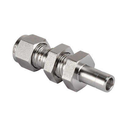 FITOK 316 Stainless Steel Bulkhead Reducer Tube OD x Tube Stub Compression Fitting