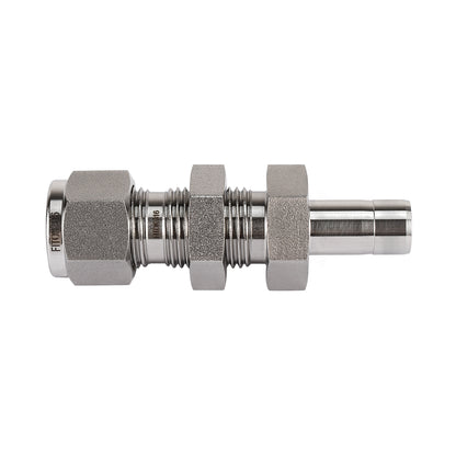 FITOK 316 Stainless Steel Bulkhead Reducer Tube OD x Tube Stub Compression Fitting