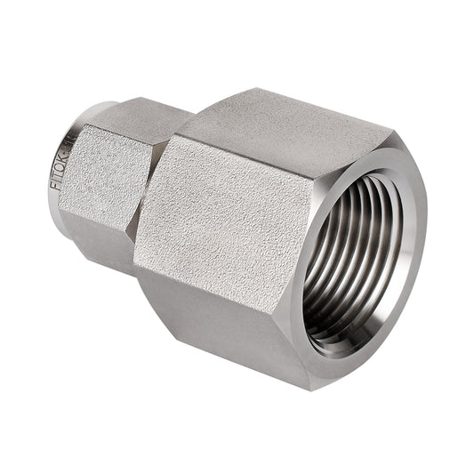 FITOK 316 Stainless Steel Compression Tube Fitting Female Connector Tube OD x Female NPT
