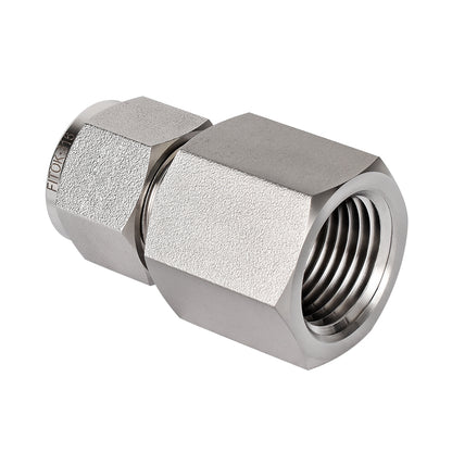 FITOK 316 Stainless Steel Compression Tube Fitting Female Connector Tube OD x Female NPT