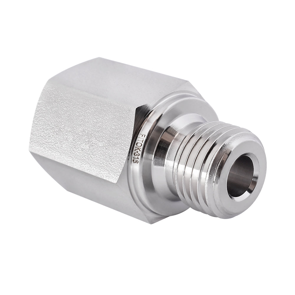 FITOK 316 Stainless Steel Pipe Fitting Adapter Female NPT x Male NPT
