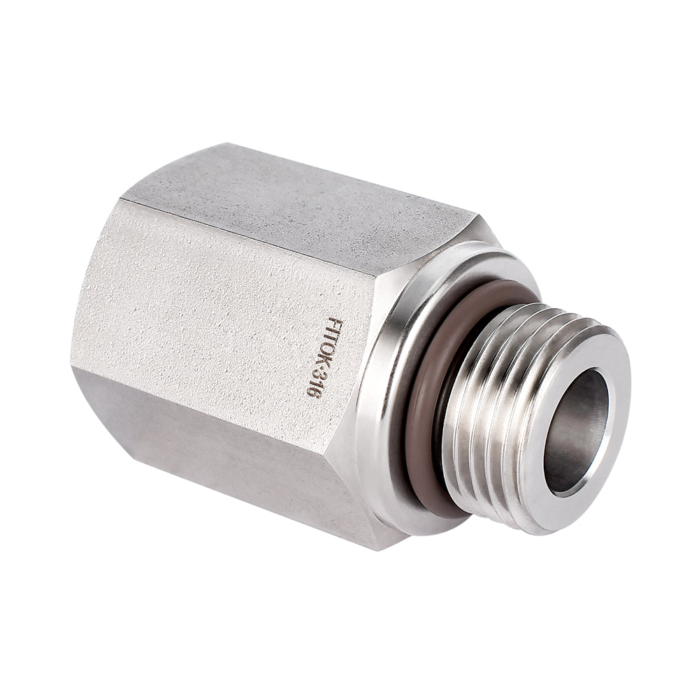 FITOK 316 Stainless Steel Pipe Fitting Adapter Female NPT x Male NPT
