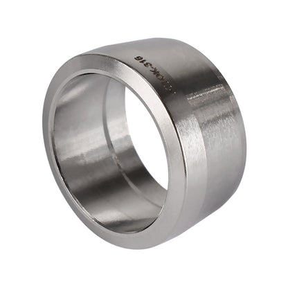 FITOK 316 Stainless Steel Ferrule for Single Ferrule Compression Tube Fitting Component Sets (5-Pack Nuts / 10-Pack Ferrule Sets)