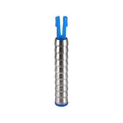 FITOK 316 Stainless Steel Ferrule for Single Ferrule Compression Tube Fitting Component Sets (5-Pack Nuts / 10-Pack Ferrule Sets)