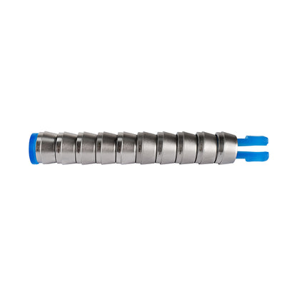 FITOK 316 Stainless Steel Ferrule for Single Ferrule Compression Tube Fitting Component Sets (5-Pack Nuts / 10-Pack Ferrule Sets)