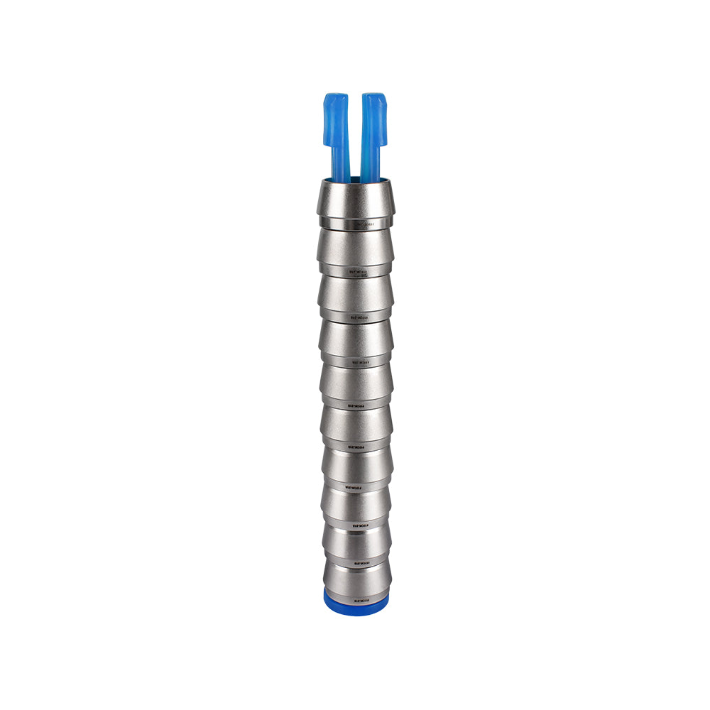 FITOK 316 Stainless Steel Ferrule for Single Ferrule Compression Tube Fitting Component Sets (5-Pack Nuts / 10-Pack Ferrule Sets)