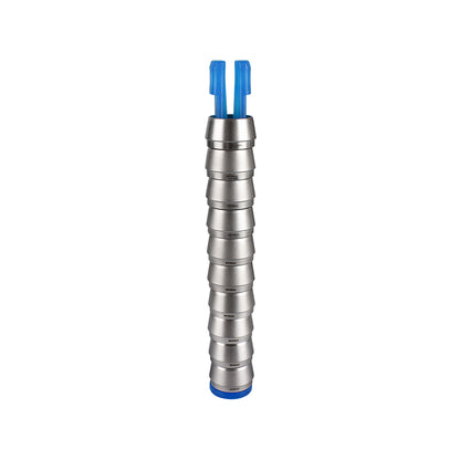 FITOK 316 Stainless Steel Ferrule for Single Ferrule Compression Tube Fitting Component Sets (5-Pack Nuts / 10-Pack Ferrule Sets)