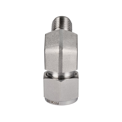 FITOK 316 Stainless Steel Compression Tube Fitting 45° Elbow Tube OD x Male NPT