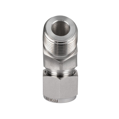 FITOK 316 Stainless Steel Compression Tube Fitting 45° Elbow Tube OD x Male NPT