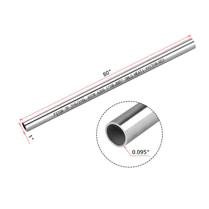 FITOK 316/316L Stainless Steel Annealed Seamless Straight Tubing ASTM A269