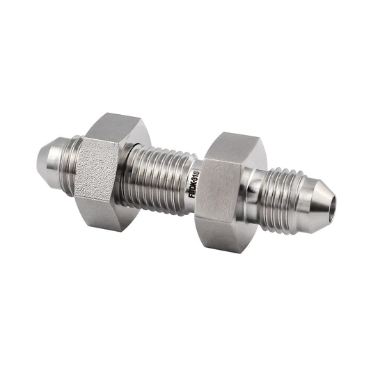 FITOK 316 Stainless Steel Bulkhead Union Male JIC 37° Flare
