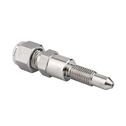FITOK 316 Stainless Steel DP Transmitter Calibration Adapter Fitting Tube OD × Male SAE/MS Straight Thread