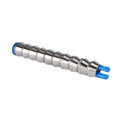 FITOK 316 Stainless Steel Compression Tube Fitting Component Sets (5-Pack Nuts / 10-Pack Ferrule Sets)